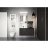 Комплект инсталляция GEBERIT DUOFIX SIGMA 500,301.KJ.A с подвесным унитазом ACANTO с сиденьем микролифт и клавишей