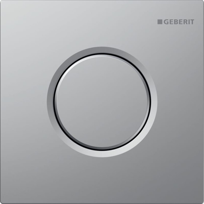 Ручной пневмопривод смыва GEBERIT HYTRONIС SIGMA 01 116,011.JQ.5 для писсуара матовый хром / легкоочищаемое покрытие
