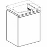 Тумба для комплекта GEBERIT SMYLE SQUARE 500,363.JK.1 49 см темно-серый