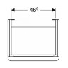 Тумба для комплекта GEBERIT SMYLE SQUARE 500,365.JR.1 54 см пекан