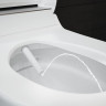 Унитаз-биде подвесной GEBERIT AQUACLEAN 146,294.SJ.1 стекло черное