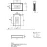Зеркало с подсветкой GEBERIT CITTERIO 500,572.JJ.1 90 см